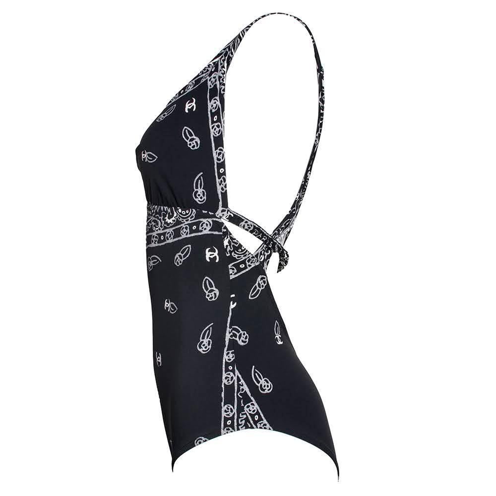 Chanel Paisley Print Swimsuit For Sale 3