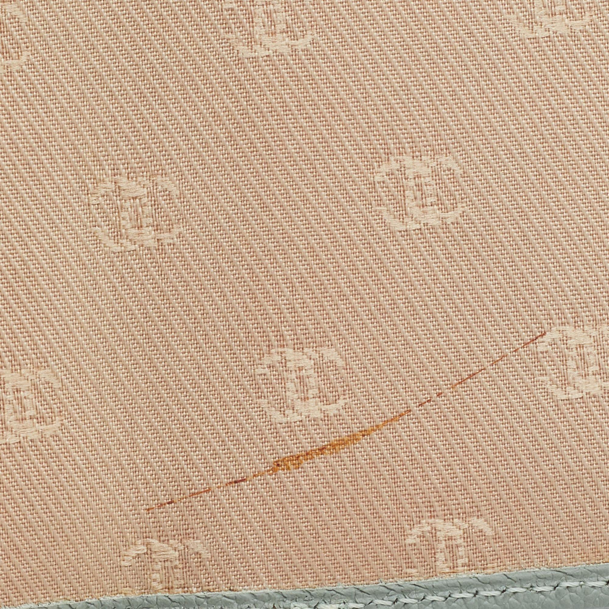 Chanel Pale Green Leather Vintage Passport Holder 4