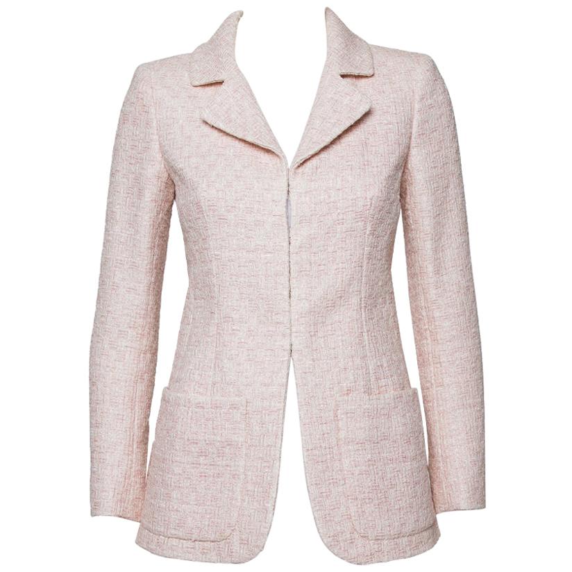 chanel pink jacket 2019