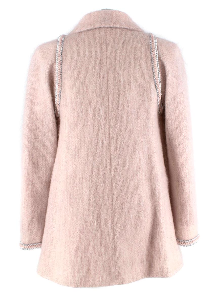 pink mohair coat