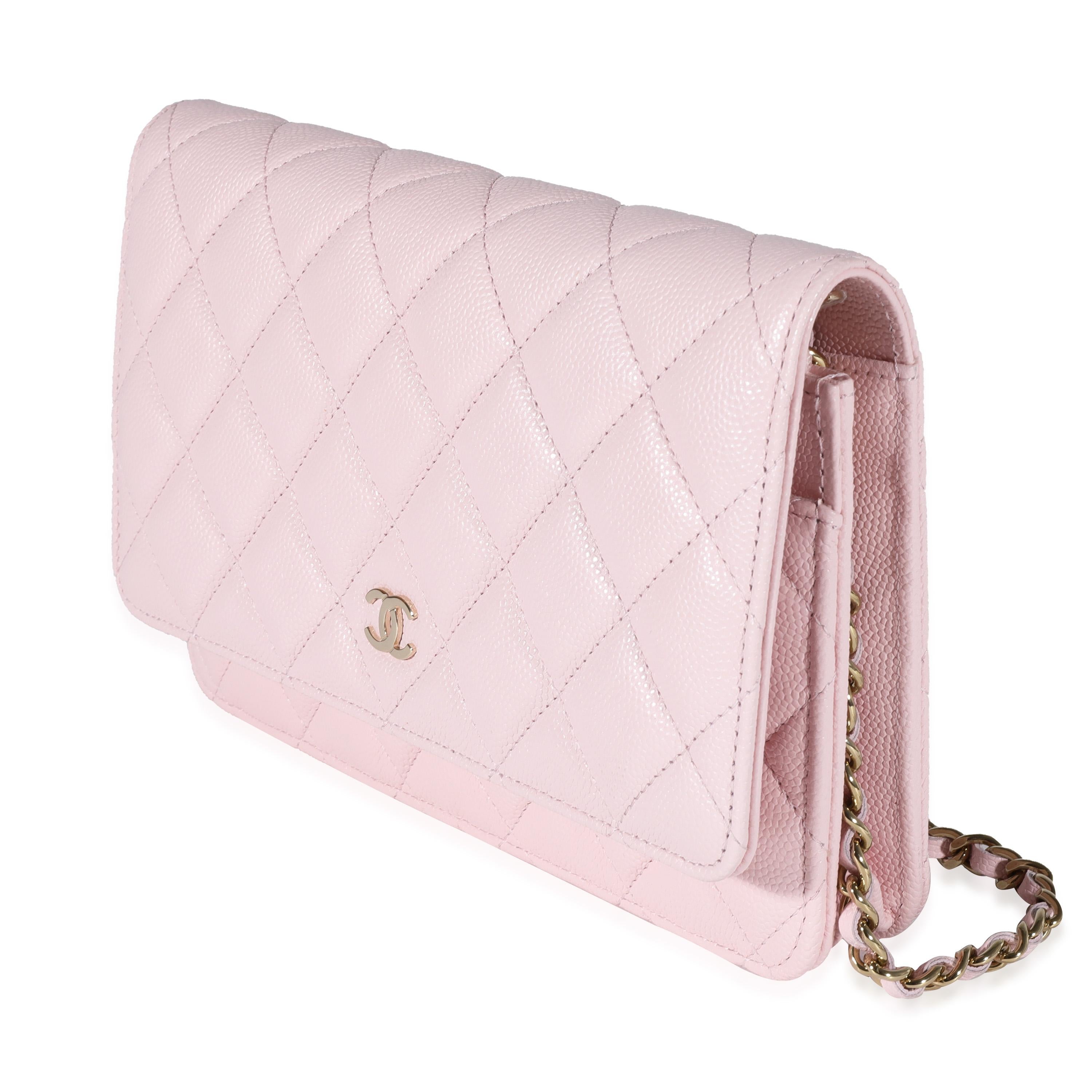 pink quilted purse
