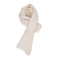 CHANEL Pale Pink Soft Cashmere and Silk Pareo
