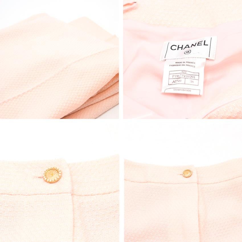 Chanel Pale Pink Trouser Suit fr 38/ US 6 4