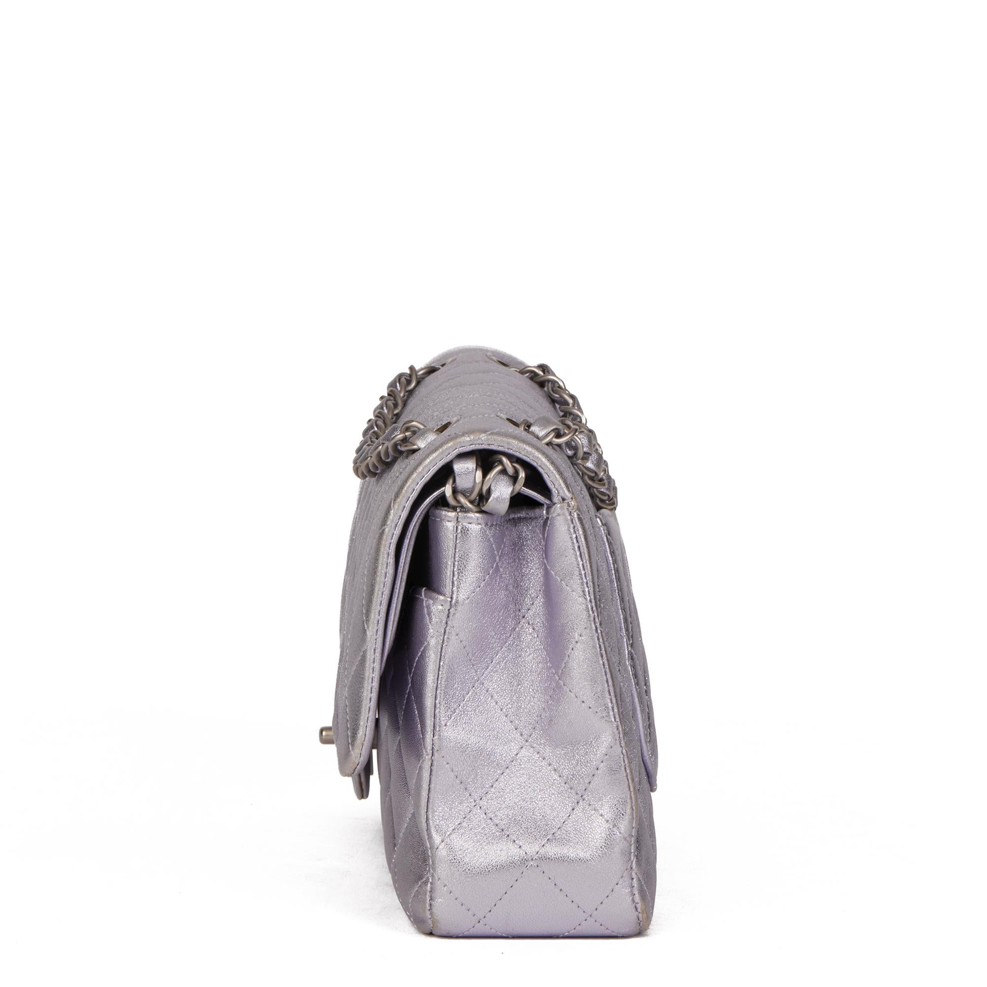 purple chanel bag
