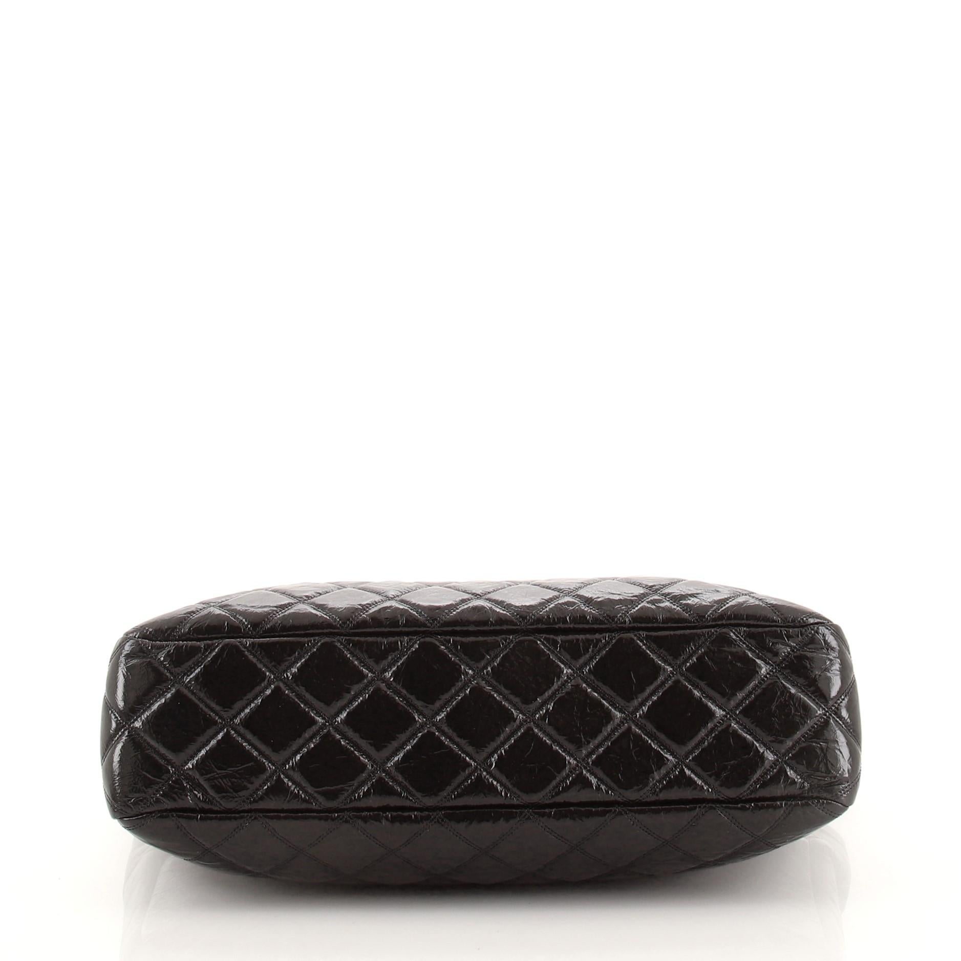 Chanel Paris-31 Rue Cambon Timeless CC Einkaufstasche Gesteppt Glänzendes gealtertes Kalbsleder für Damen oder Herren