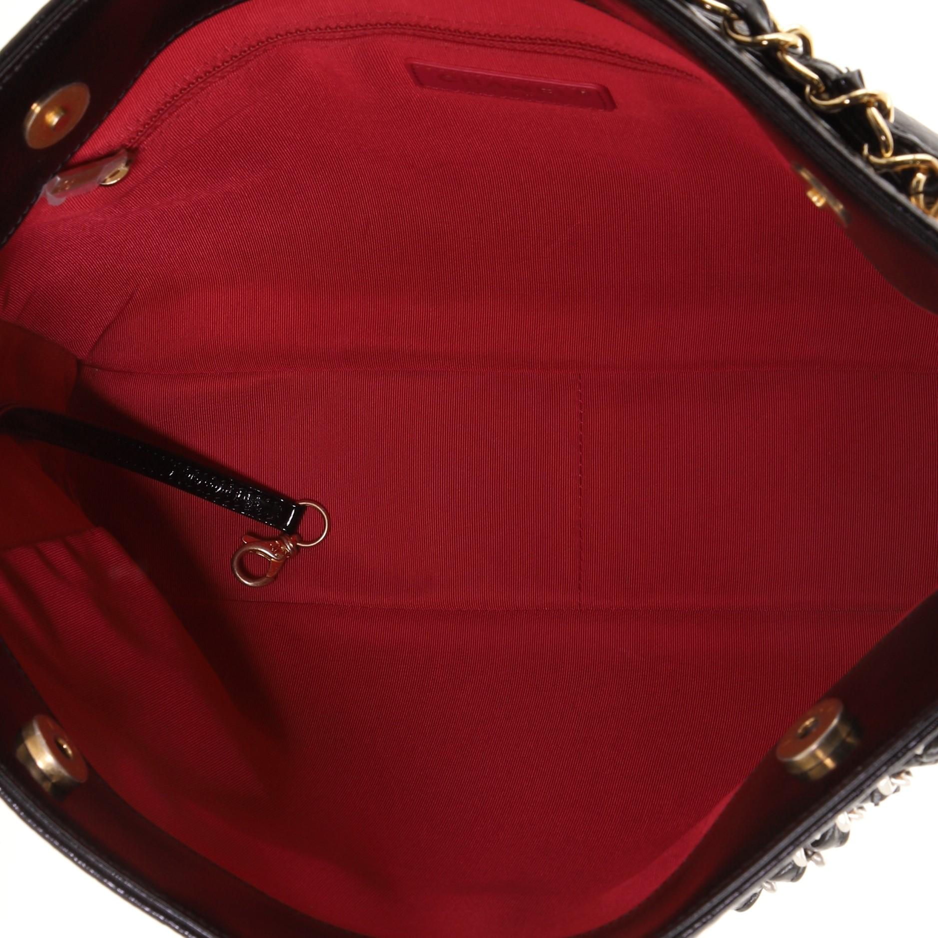 Chanel Paris-31 Rue Cambon Timeless CC Einkaufstasche Gesteppt Glänzendes gealtertes Kalbsleder 1