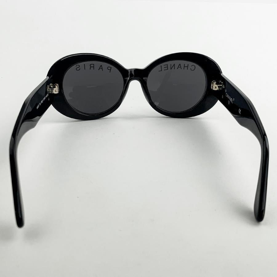 chanel sunglasses flower sides