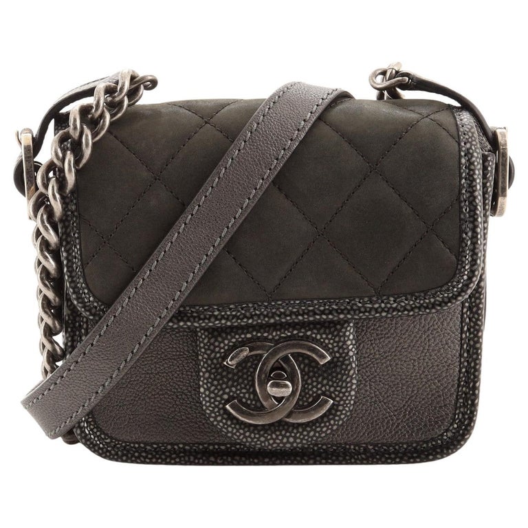 Chanel Paris-Bombay Back to School Crossbody Bag Quilted Iridescent Calfs  at 1stDibs