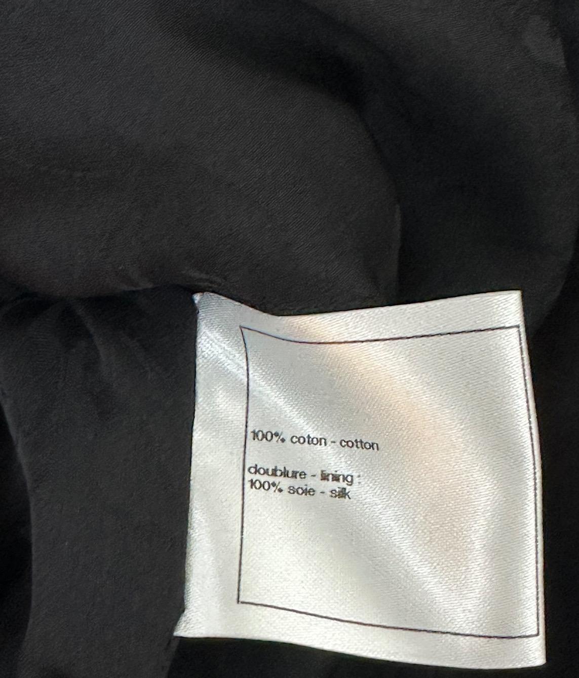CHANEL Paris-Bombay Chaqueta de tweed negra - Talla 38 en Excelente estado para la venta en Krakow, PL