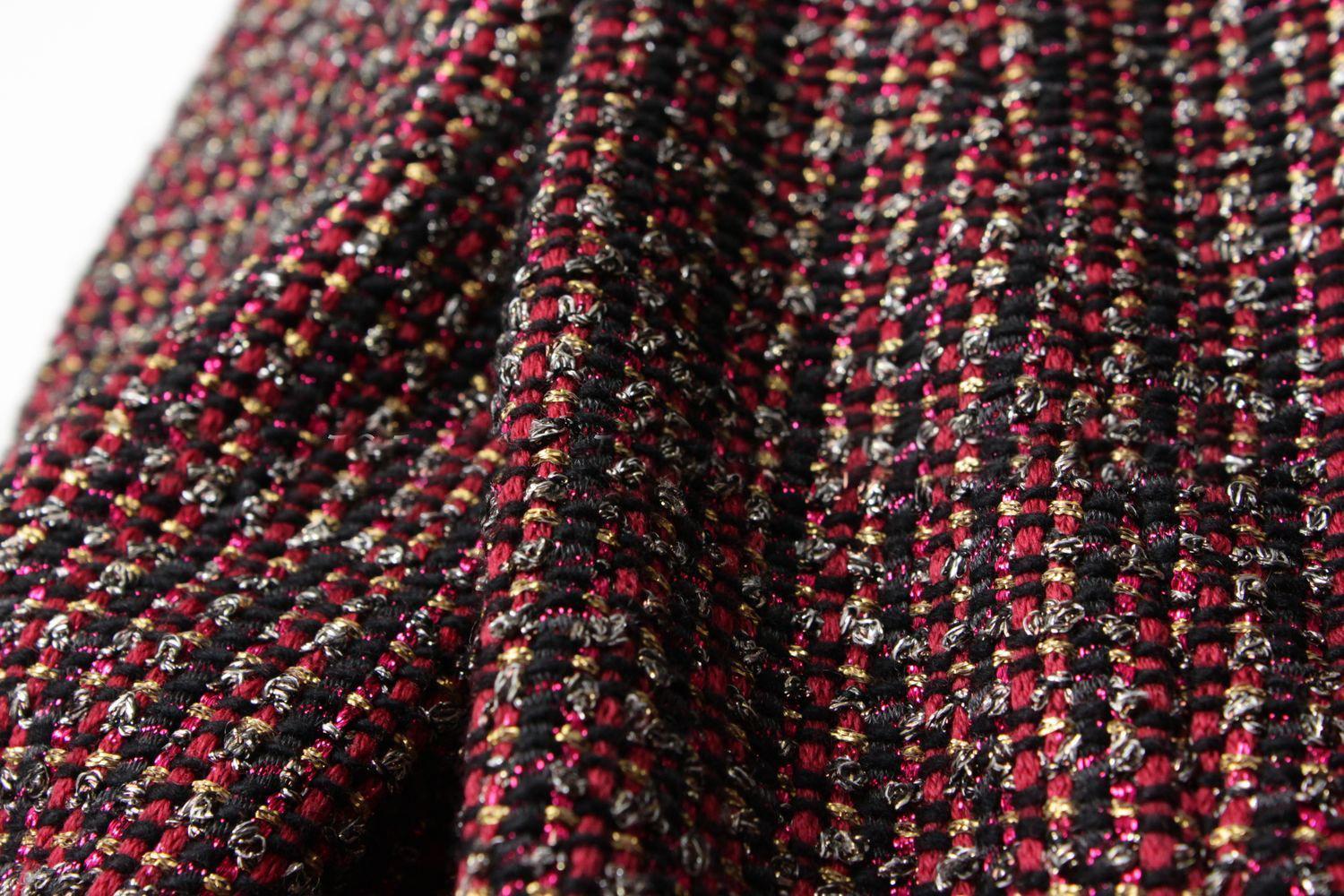 Chanel Paris / Bombay Jewel Buttons Lesage Tweed Jacket 5