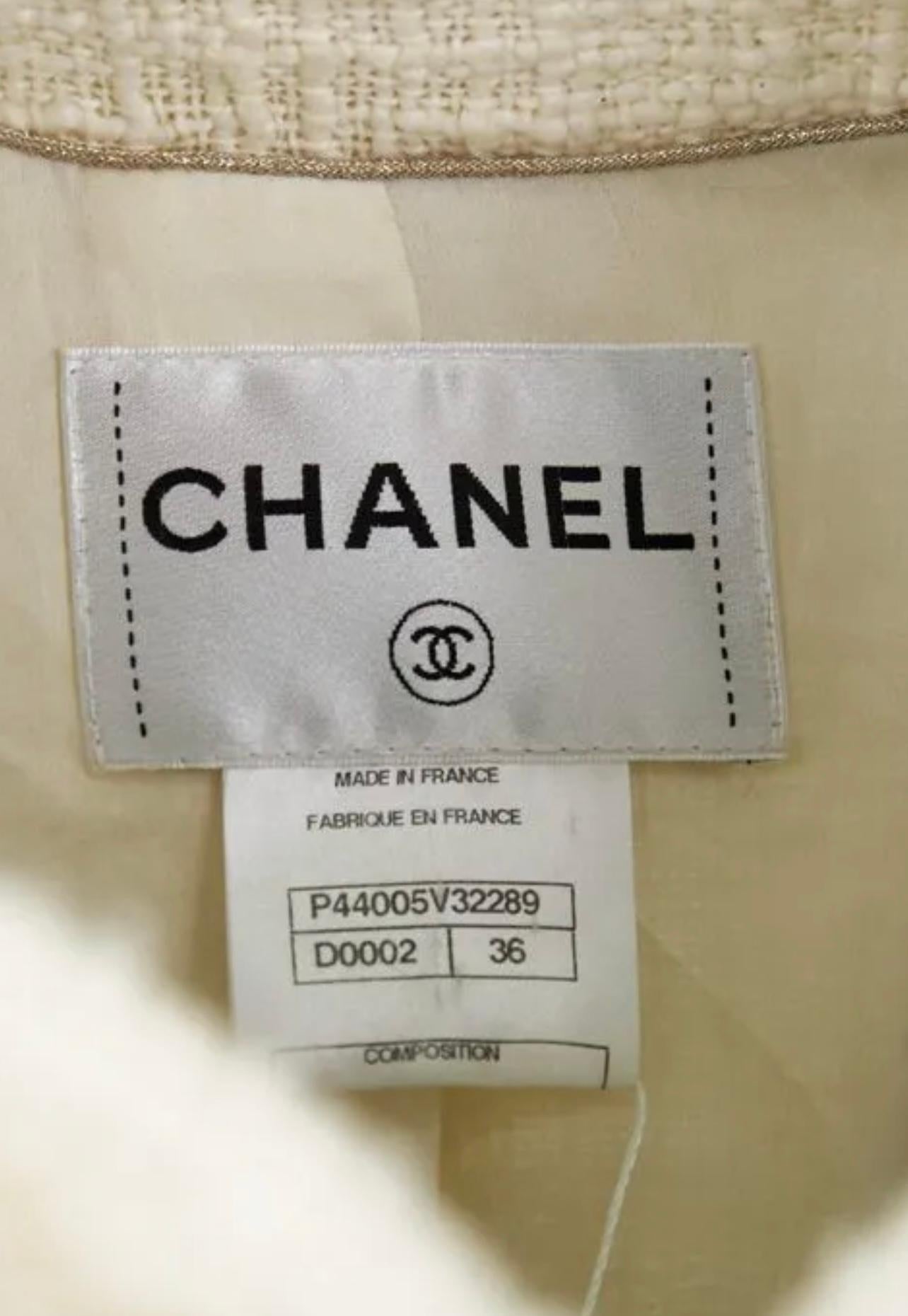 Chanel Paris / Bombay Jewel Buttons Tweed Jacket 5