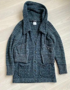 Chanel Paris / Byzance CC Gripoix Buttons Cashmere Coat