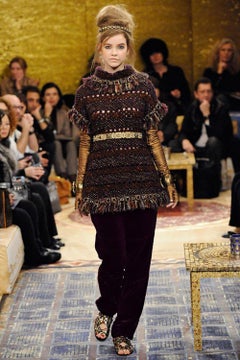 CHANEL Paris / Byzance Collectors Artifact Tunic Dress 34 FR