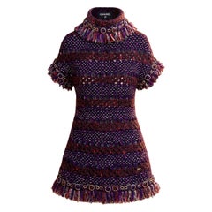 CHANEL Paris / Byzance Collectors Artifact Tunic Dress 34 FR