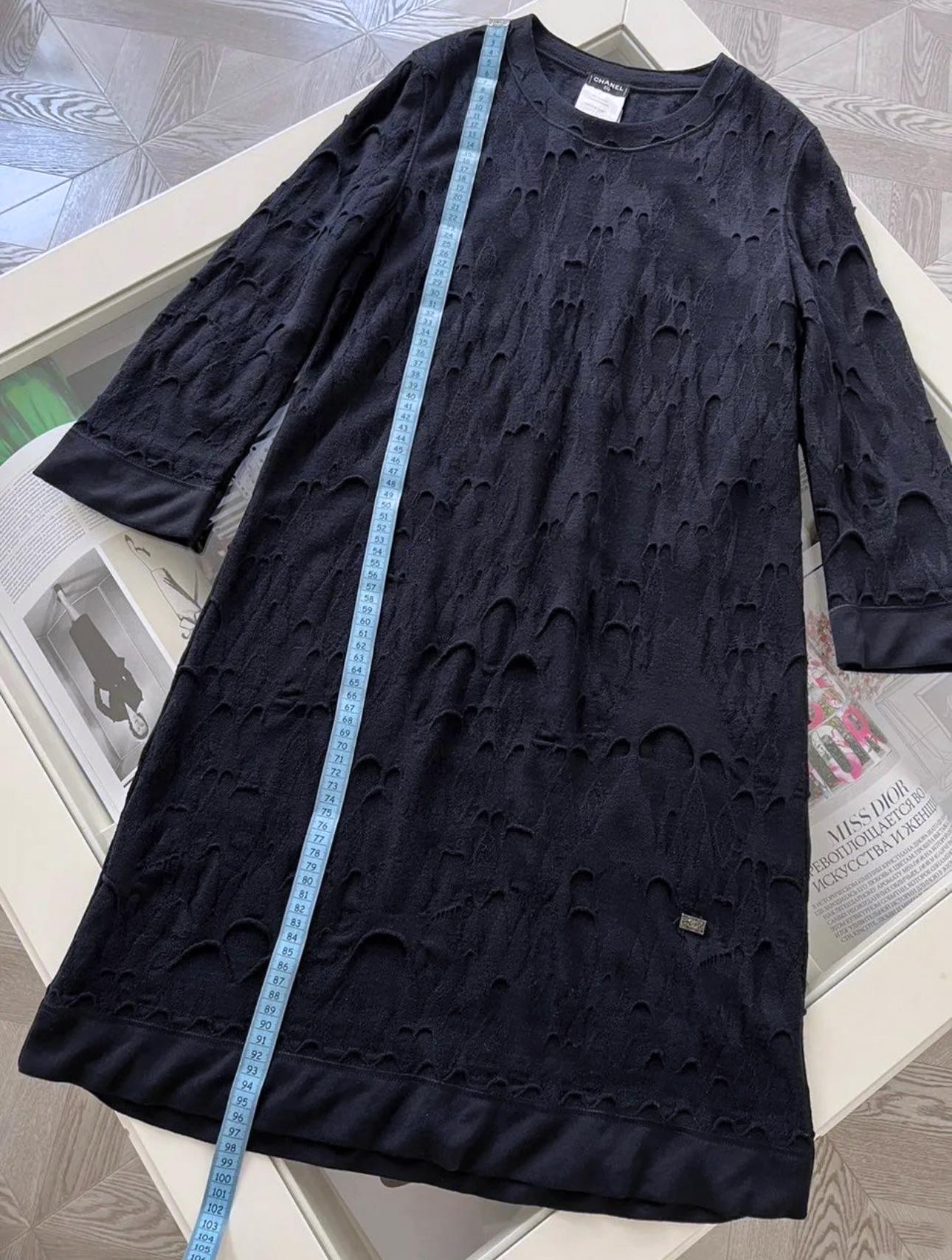 Women's or Men's Chanel Paris / Byzance Distressed Style Relaxed Dress 40 FR