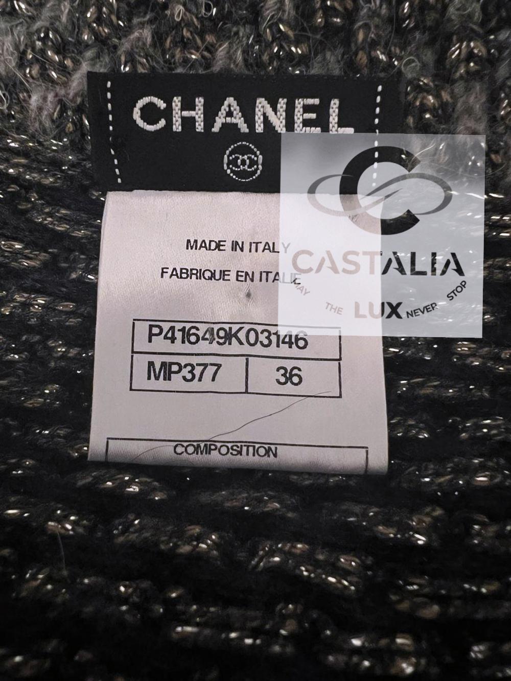CHANEL Paris / Byzance Imrepial Décadence Reliquienkleid 36 FR im Angebot 7
