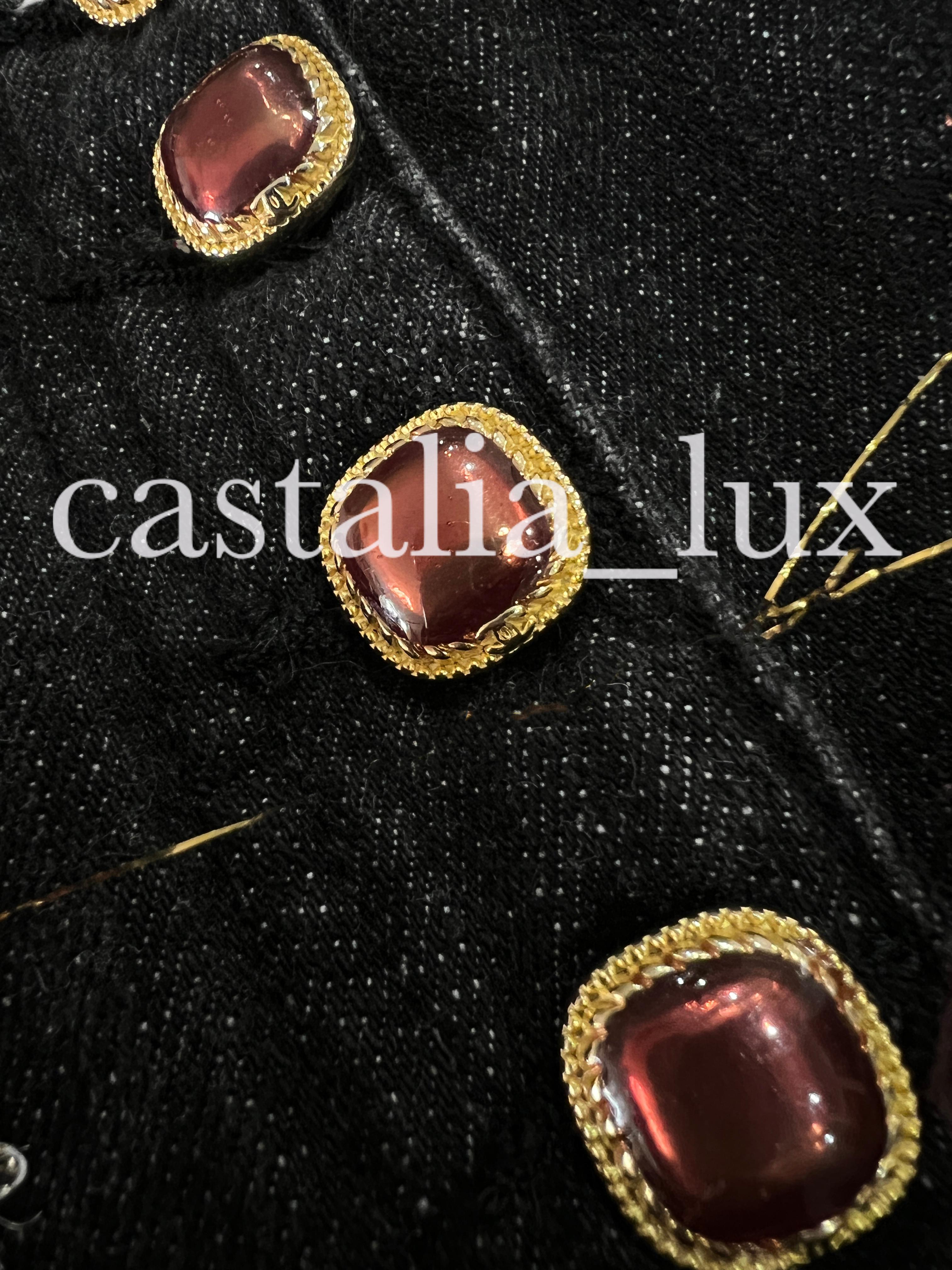 Chanel Paris / Byzance Look 1 Tweed Detail Jeans 5