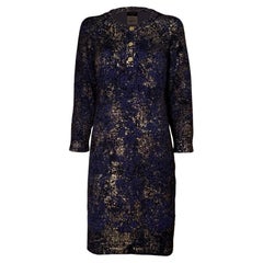 Chanel Paris / Byzance Patinated Masterpiece Dress 40 FR