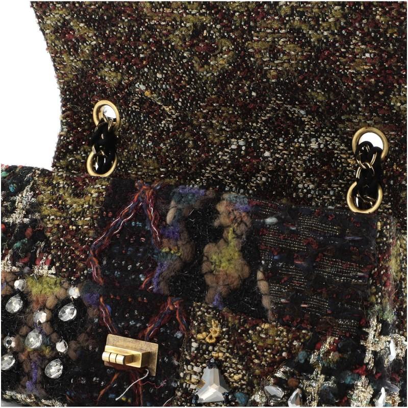 Chanel Paris-Byzance Reissue 2.55 Klappe Tasche Lesage verschönert Tweed 225 2