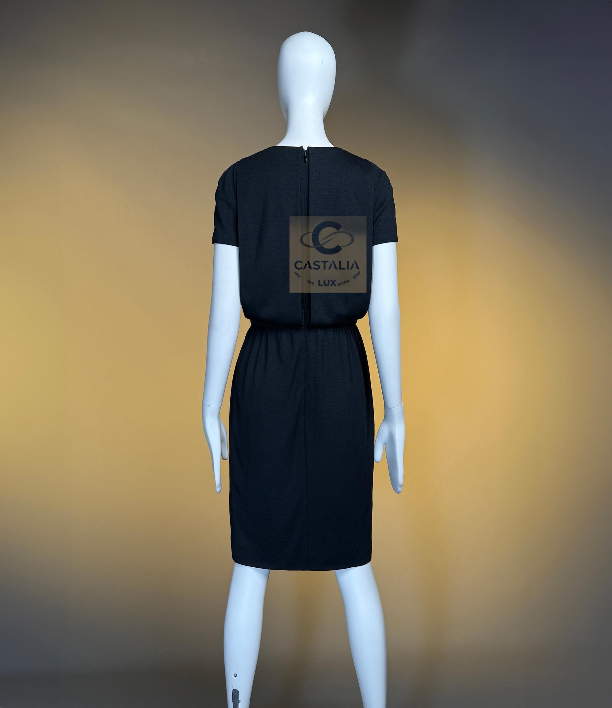 Chanel Paris / Byzance Reliquary Abito nero 36 FR in vendita 14