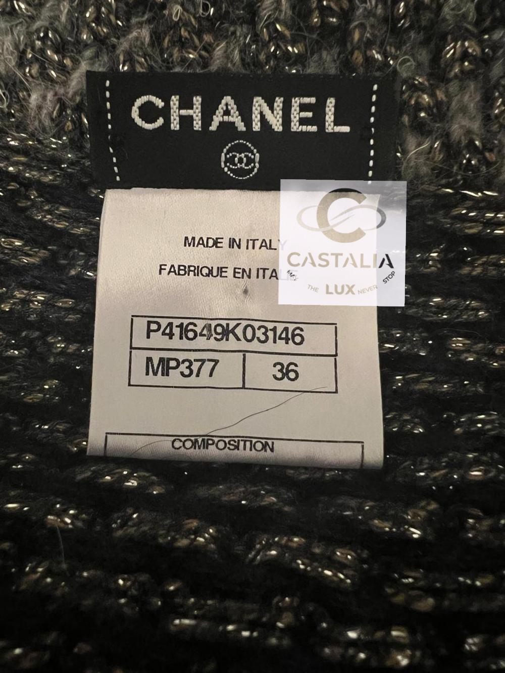 Chanel Paris / Byzance Collectors Runway Dress 36 FR 10