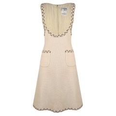 Chanel Paris / Byzance Runway Tweed Dress 40 FR