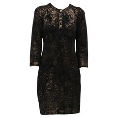 Chanel Paris / Byzance Shimmering Cashmere Dress