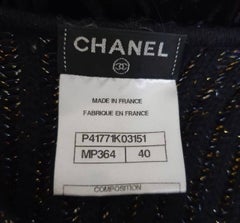 Chanel Paris Byzance Silk Cashmere Cardigan Sweater