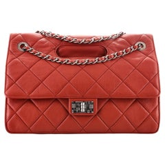 Chanel Paris-Byzance Take Away Flap Bag Quilted Aged Calfskin Jumbo