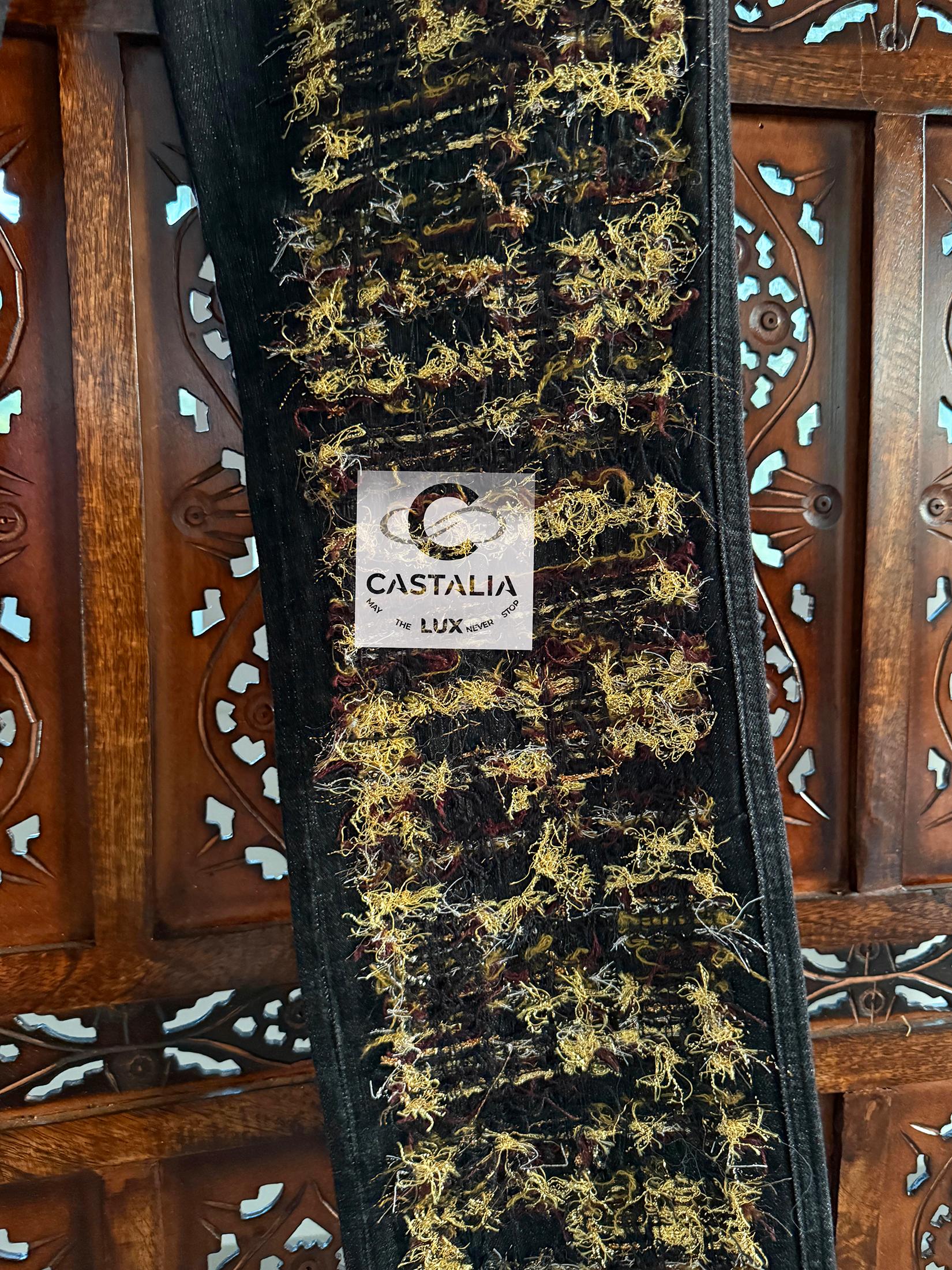 Chanel Paris / Byzance Tweed Accent Runway Jeans 40 FR For Sale 4