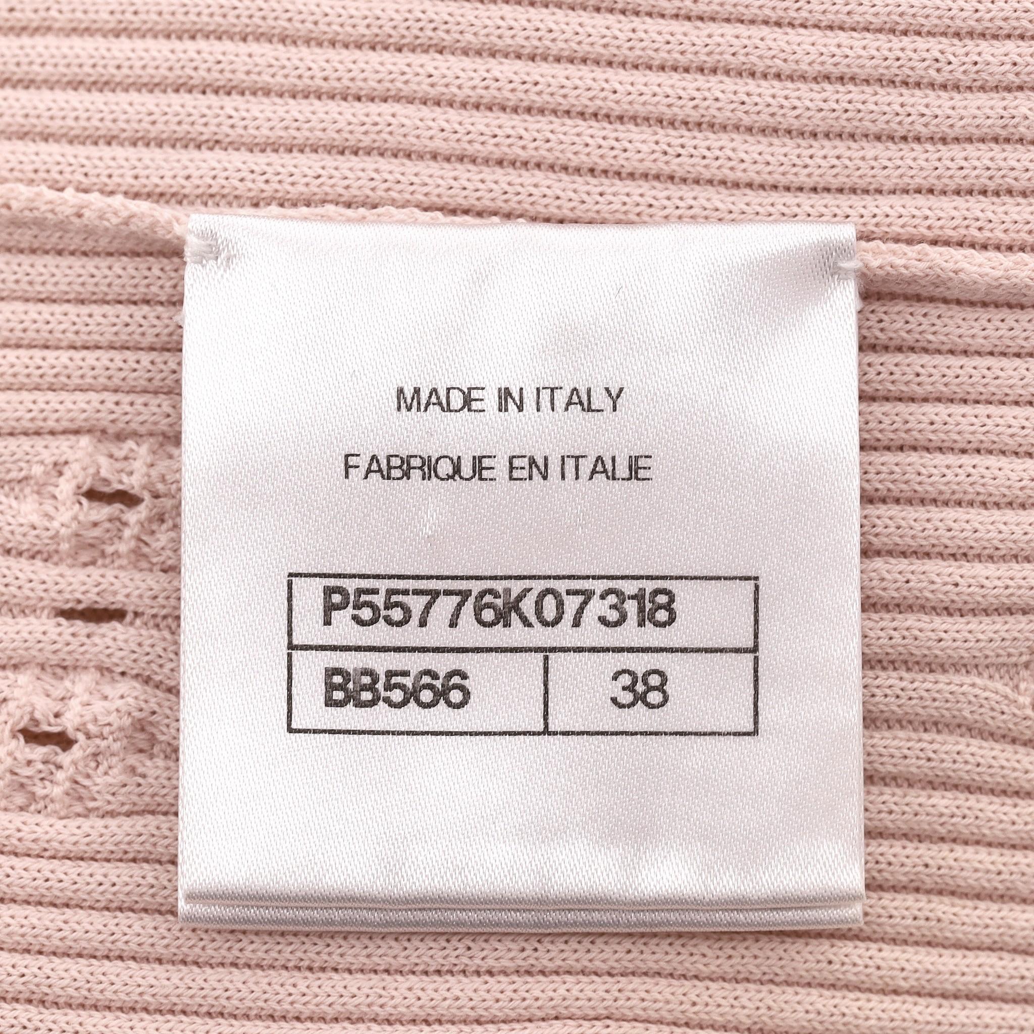 Chanel Paris Coco Cuba Cold-Shoulder Cotton Top 3