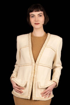 Chanel "Paris Cosmopolite" jacket by Karl Lagerfeld, Métiers d'Art 2017