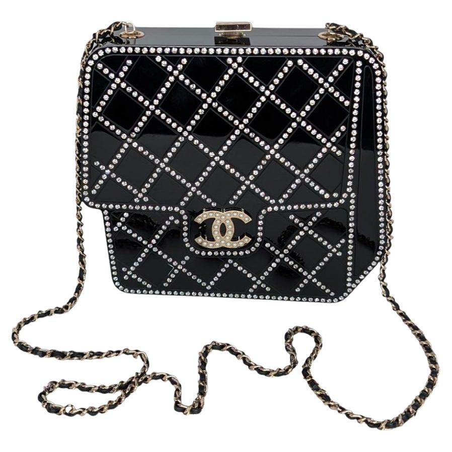Borsa Chanel Paris-Cosmopolite Runway Crystal Crossbody