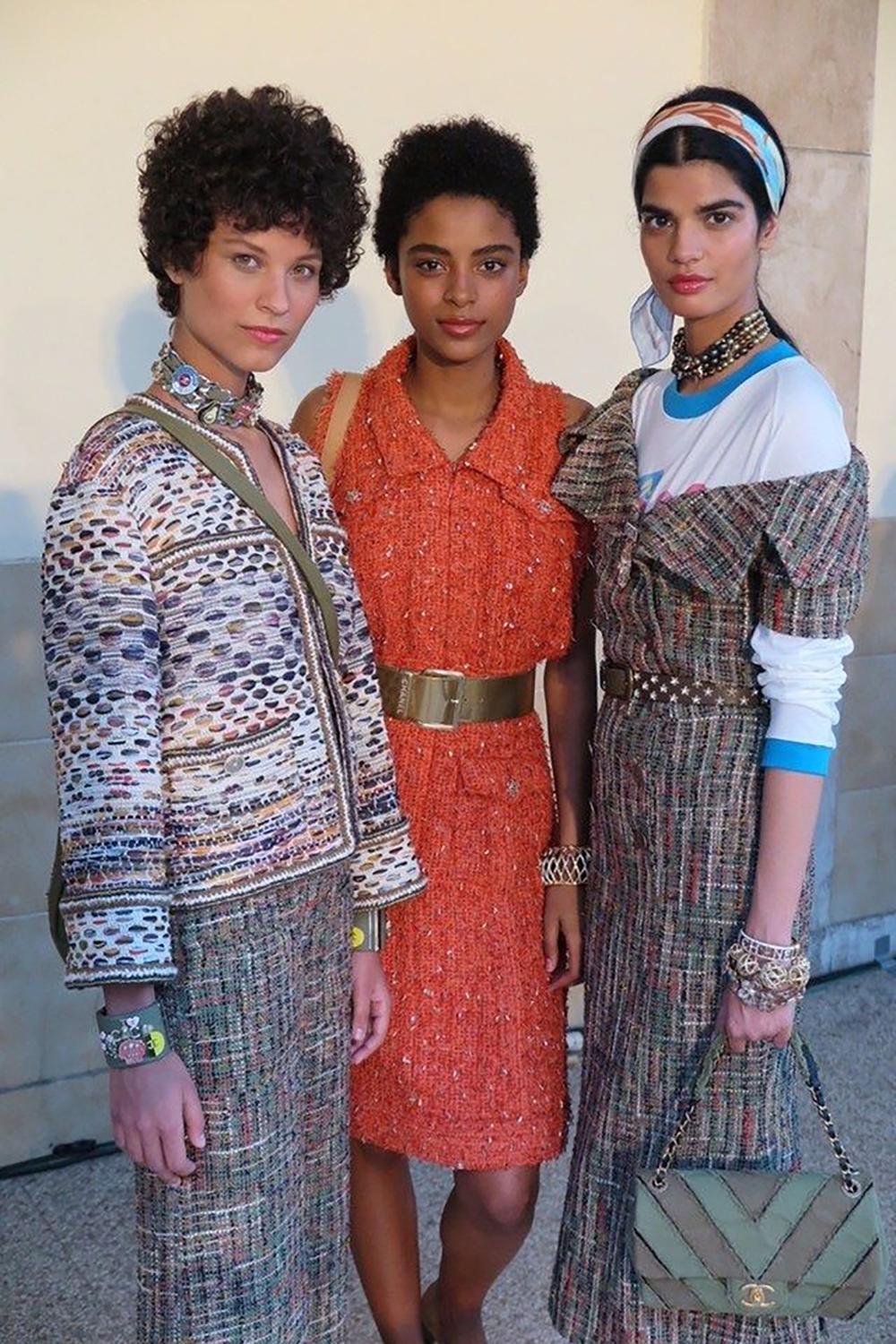 CHANEL Paris / Kuba Karmesinrotes Lesage Tweed-Kleid 34 FR im Angebot 1