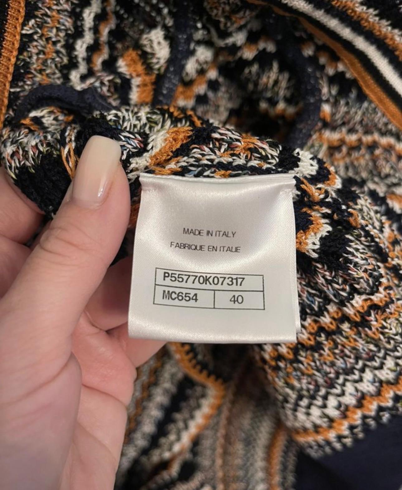 Chanel Paris / Cuba Runway Cardi Jacket 40 FR 5