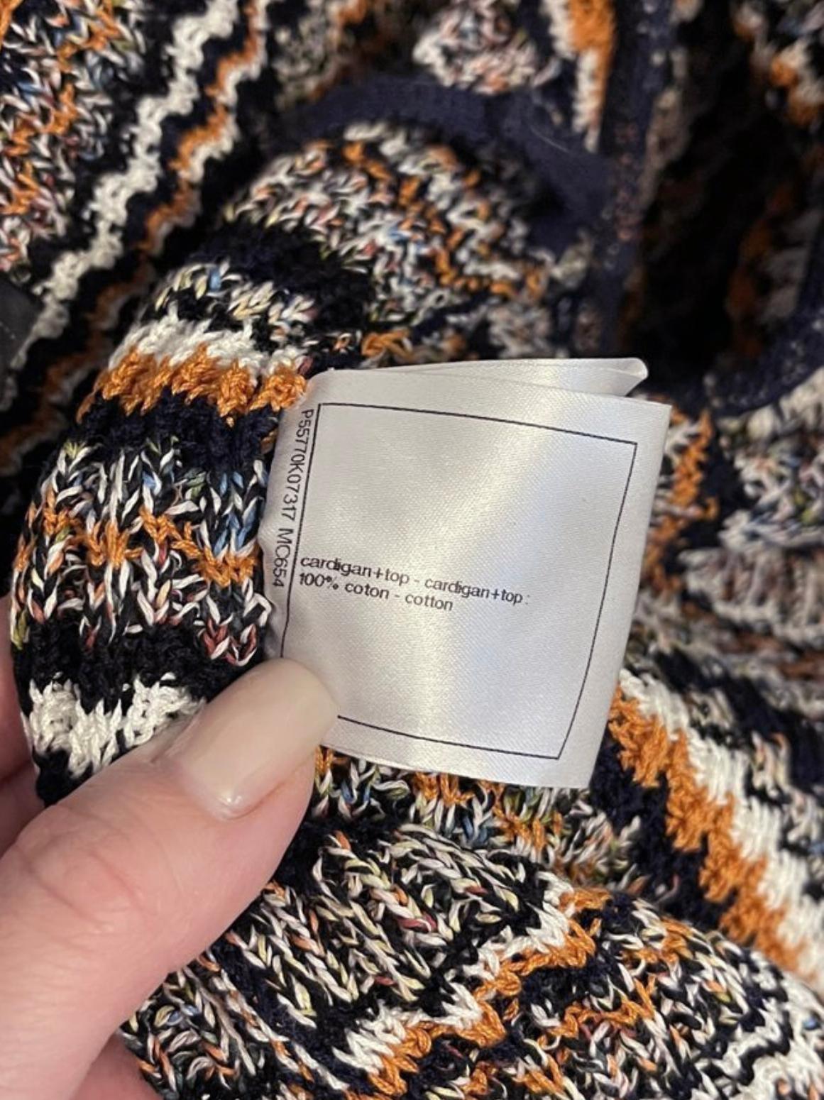 Chanel Paris / Cuba Runway Cardi Jacket 40 FR 6