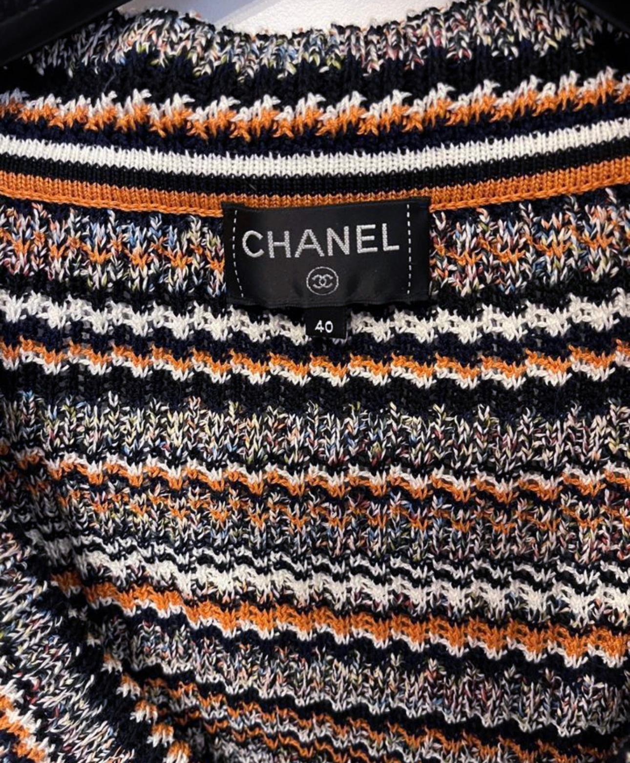 Chanel Paris / Cuba Runway Cardi Jacket 40 FR 4