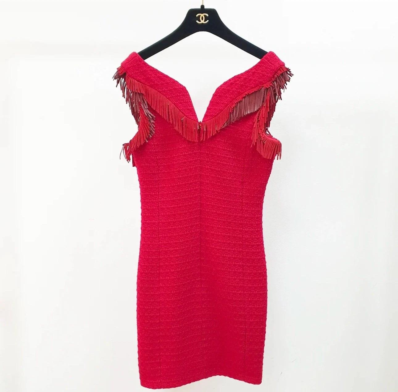Chanel Paris Dallas 2014  Kleid Gr.34 im Angebot 6