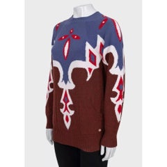 Chanel Paris – Dallas 2014, Kaschmirpullover mit Aufdruck, Größe 36
