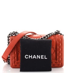 Chanel Paris-Dallas Boy Flap Bag Whipstitch Caviar Small