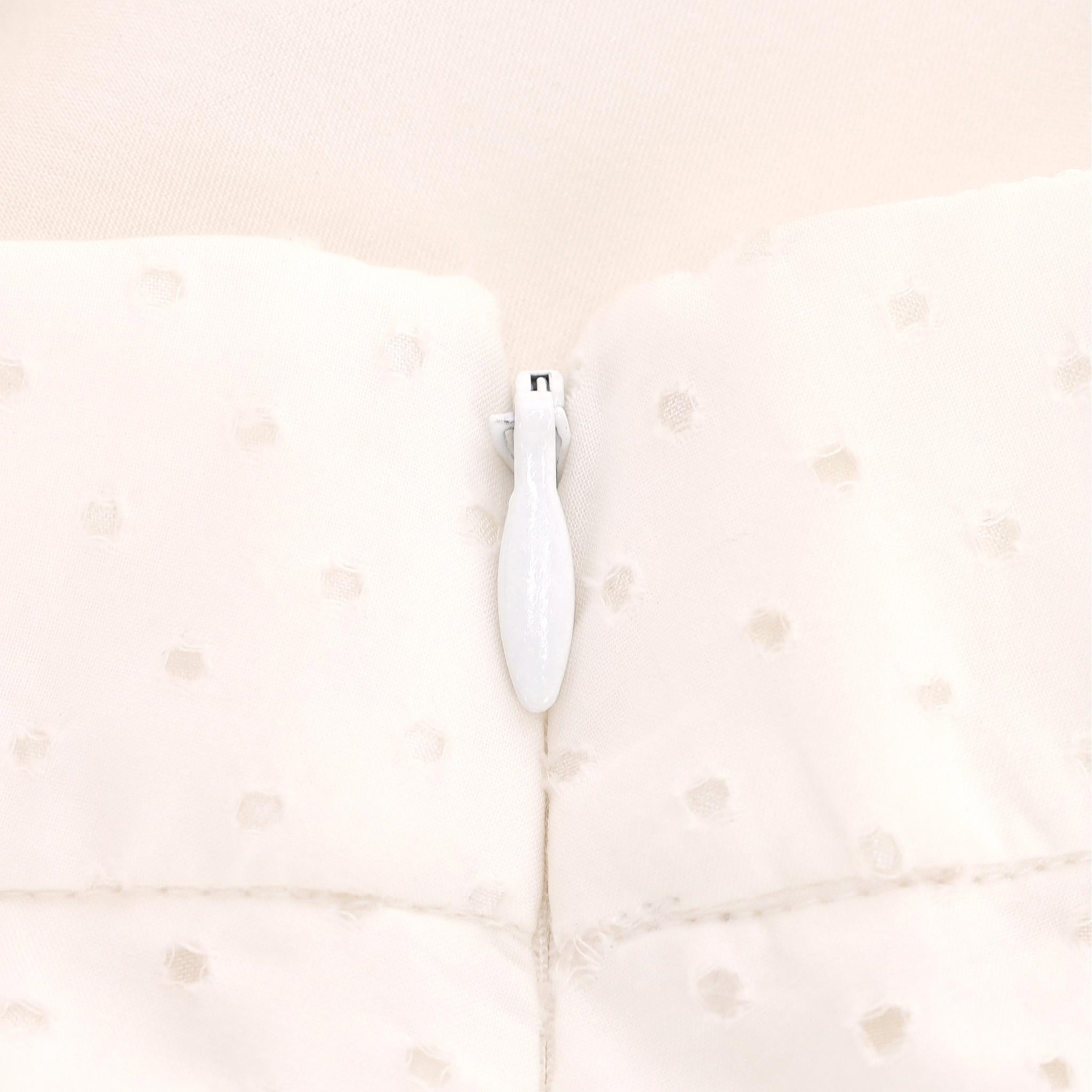 Pantalón Chanel Paris-Dallas de algodón y seda de talle alto y pernera ancha en venta 1