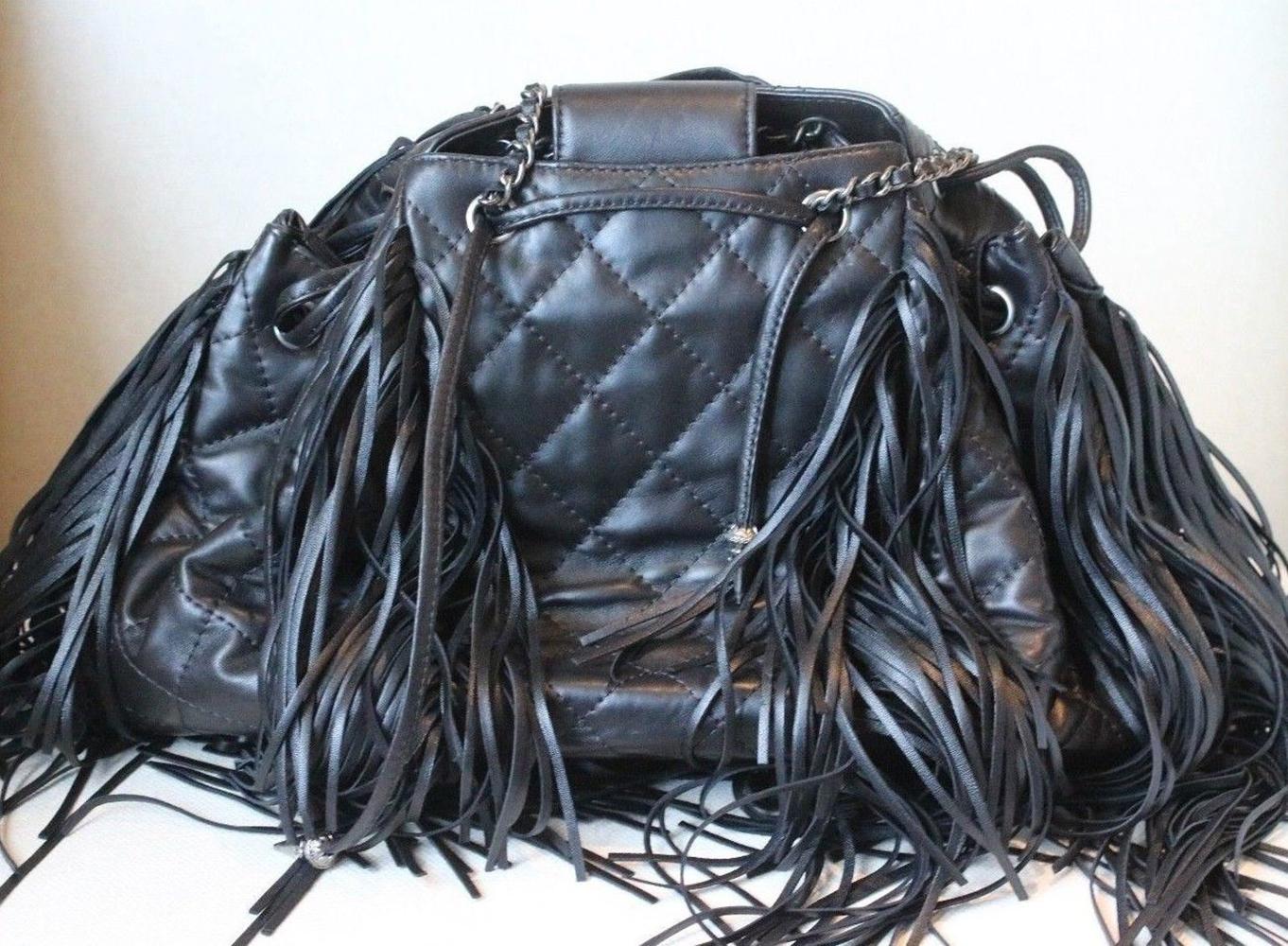 chanel fringe bag