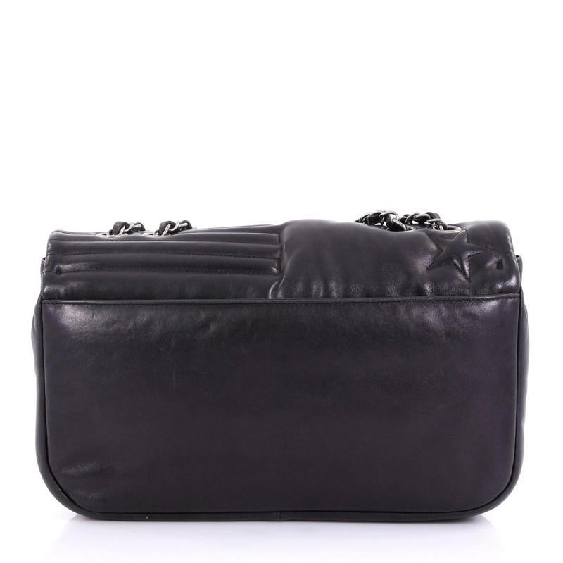 Chanel Paris-Dallas Flap Bag Embossed Lambskin Jumbo In Excellent Condition In NY, NY