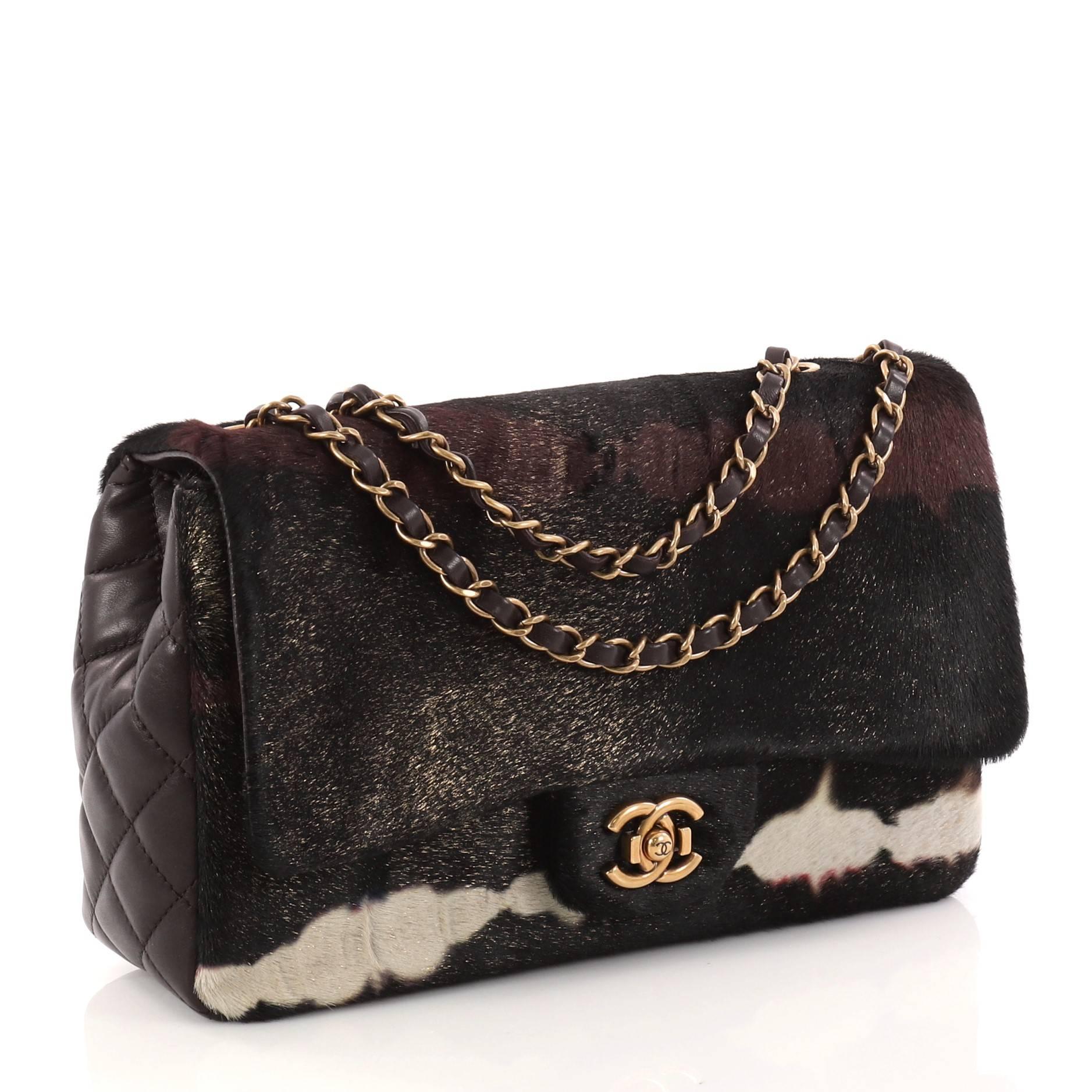 chanel pony hair bag