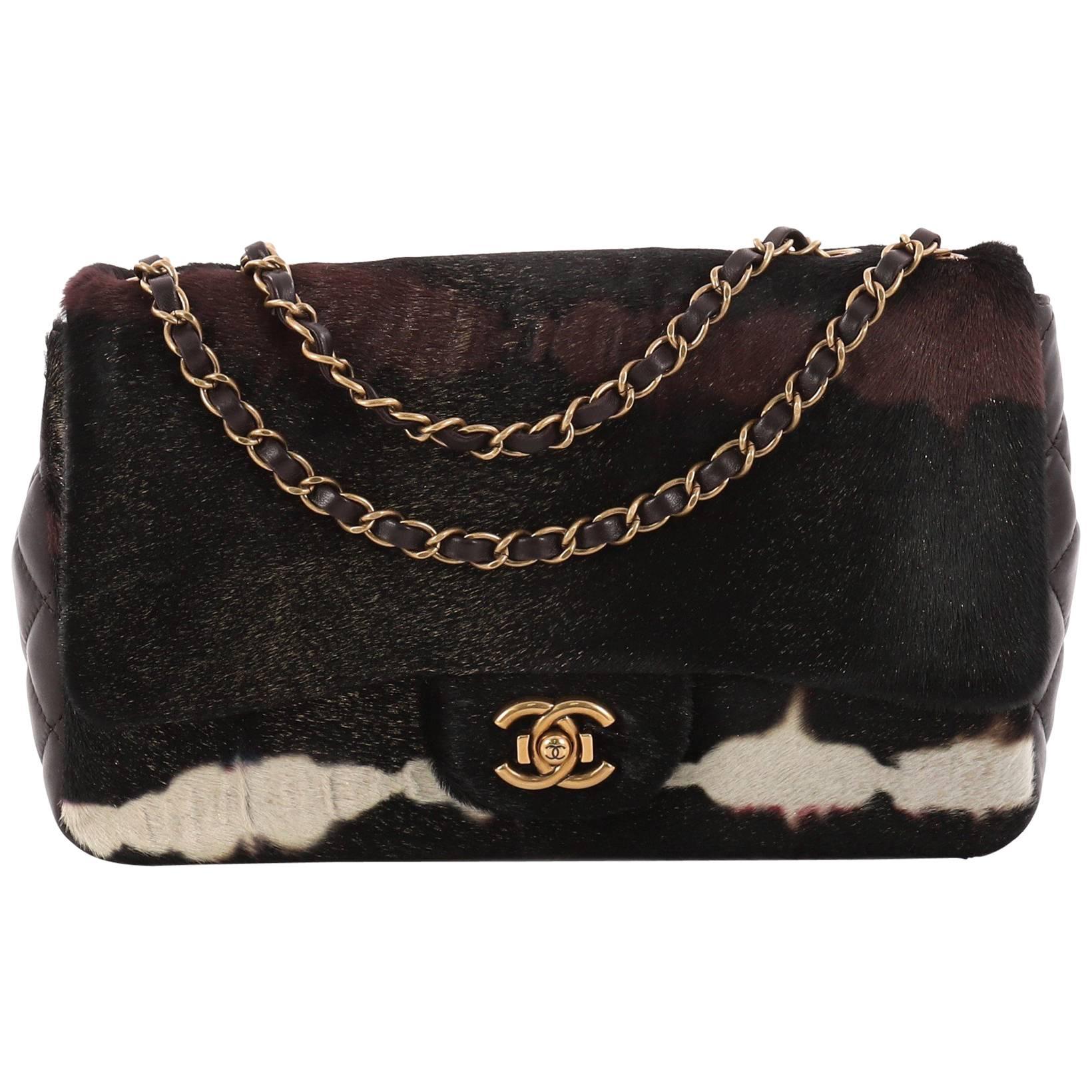 Chanel Paris-Dallas Flap Bag Pony Hair Medium