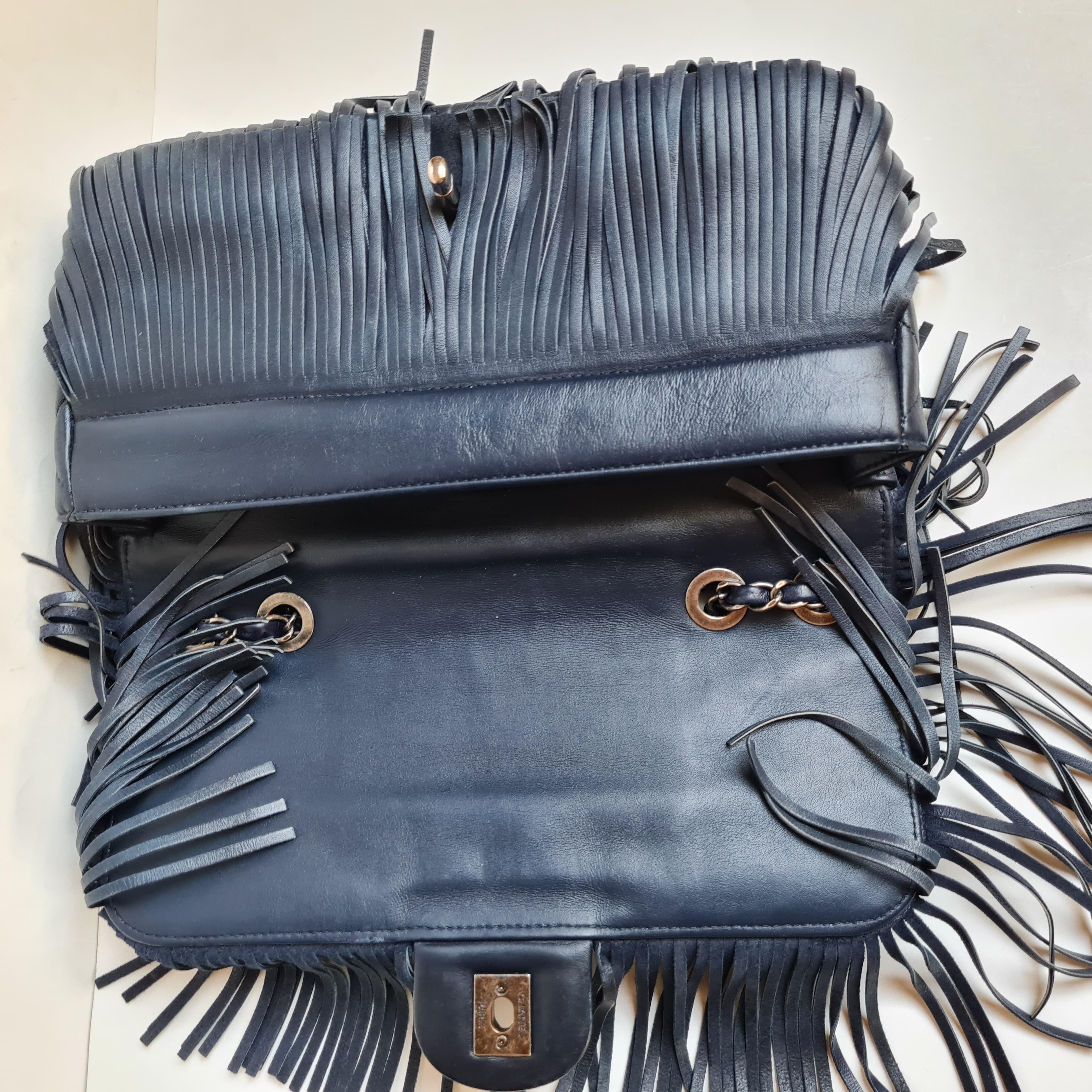 Chanel Paris-Dallas Fringe Flap Bag 12