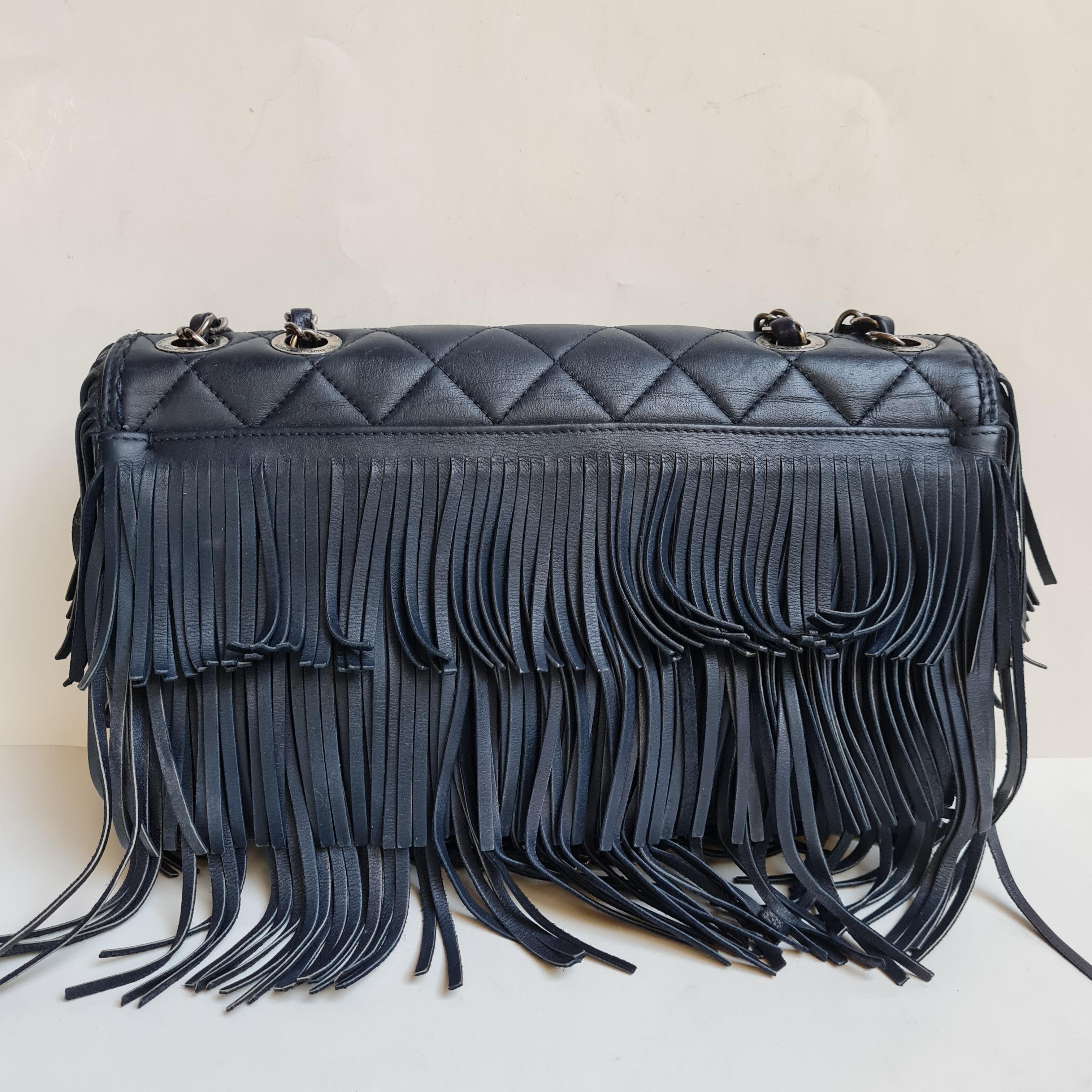 fringe chanel bag