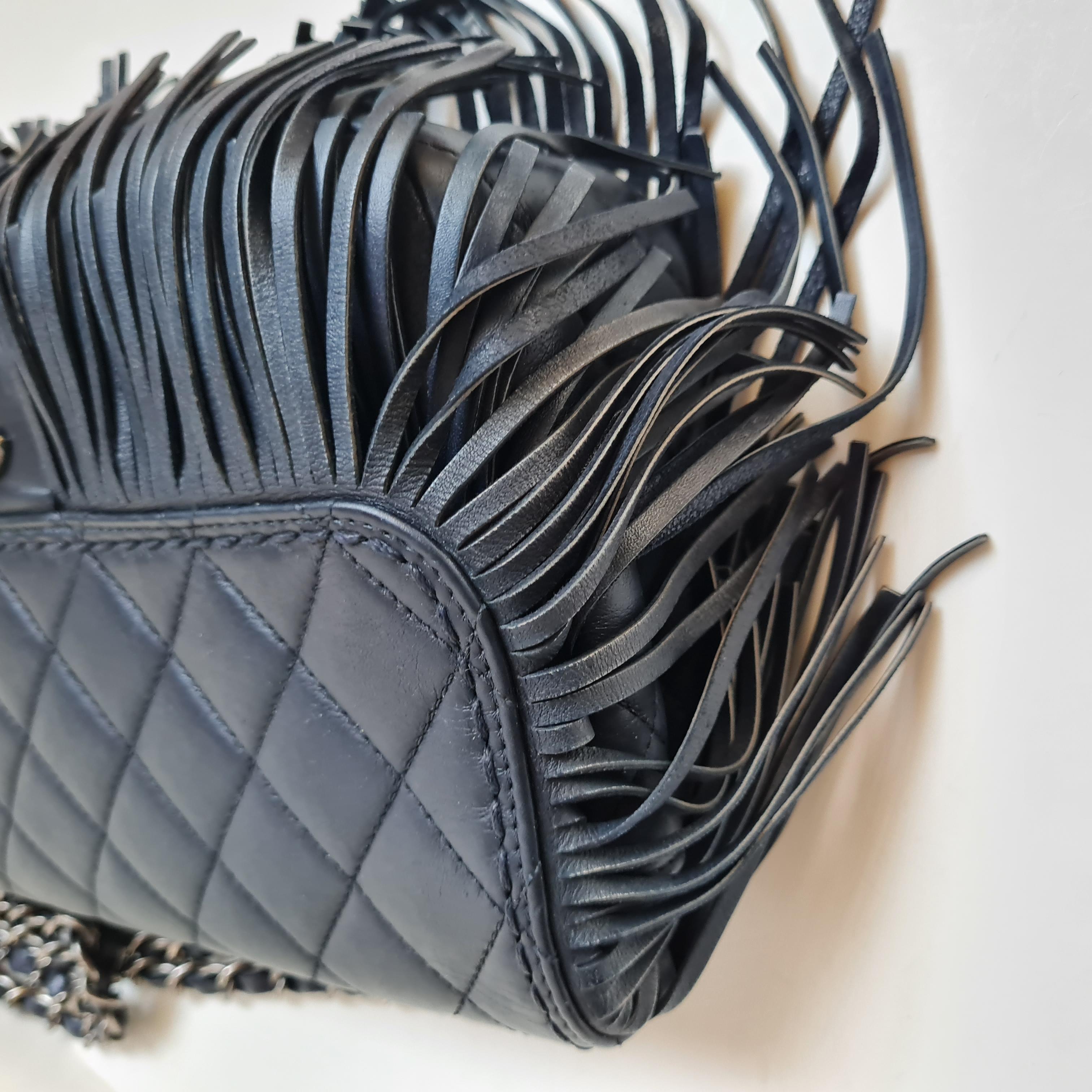 Chanel Paris-Dallas Fringe Flap Bag In Good Condition In Jakarta, Daerah Khusus Ibukota Jakarta