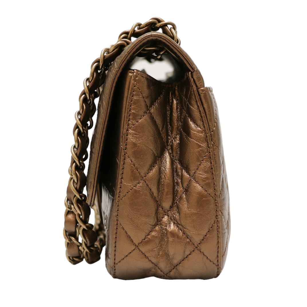 CHANEL Paris Dallas Golden Brown Bag For Sale 4