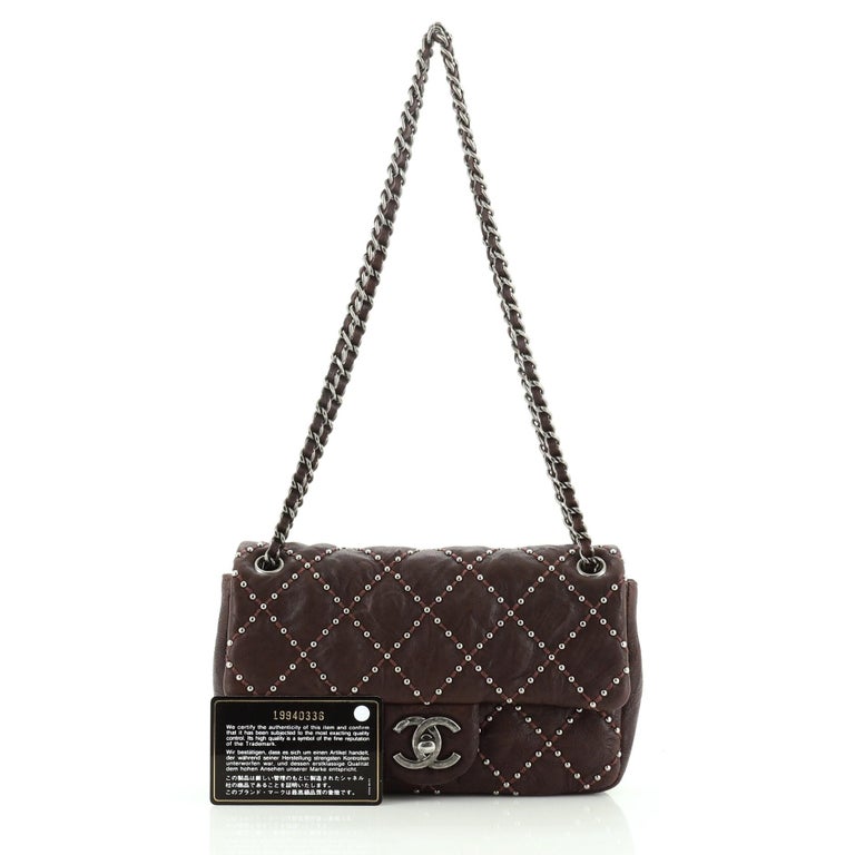 Chanel Paris Dallas Studded Lambskin & Calfskin Flap Bag